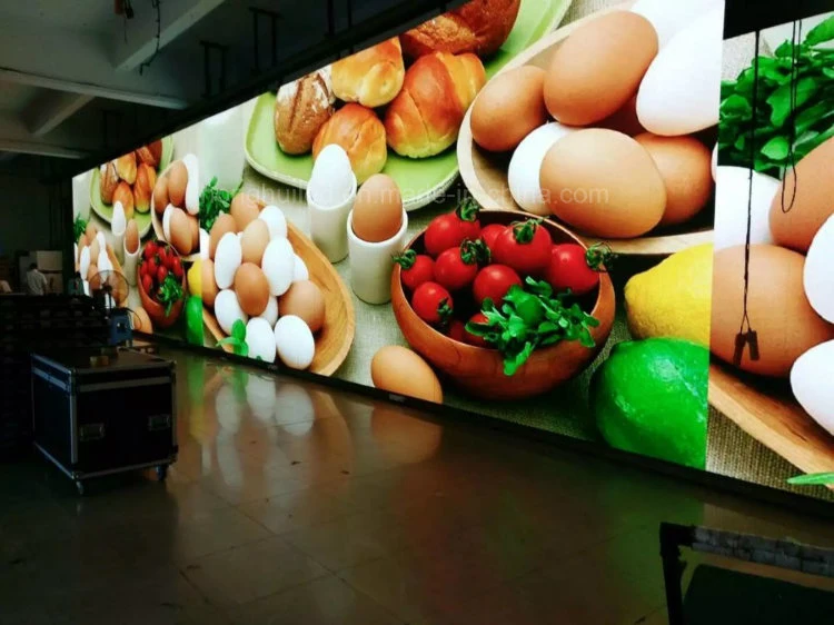 Exhibition Display Full Color Video Wall P4 Indoor Advertising LED TV Display